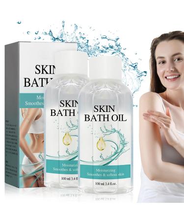 Skin Bath Oil So Soft & Sensual Original Skin Bath Oil So Soft Skin Moisturizing Smoothes & Softens Skin Soft Original Skin Bath Oil for Women & Men(2PCS)