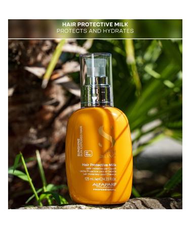 Alfaparf Milano Semi di Lino Sunshine Hair Milk - UV Protective Leave-in Treatment for Moisturized Soft Shiny Hair - Best Hair Detangler for Sun-exposed Hair - International Shipping Available - Buy Online on GoSupps.com