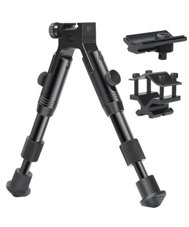 Feyachi 3 in 1 Tactical Riflebipod + Rail Mount Adapter + Barrel Clamp Adjustable Height from 6.5" to 7.0" for Hunting - Buy Online on GoSupps.com