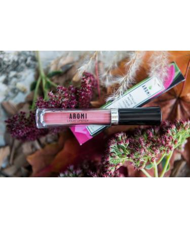 Aromi Metallic Matte Liquid Lipstick - Shimmery Vegan Cruelty-free Formula (Pumpkin Spice) - Buy Online on GoSupps.com