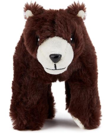 Zappi Co Children's Soft Cuddly Plush Toy Animal - Brown Bear (12-15cm) - Ideal Snuggly Playtime Companion for Kids - Buy Online on GoSupps.com