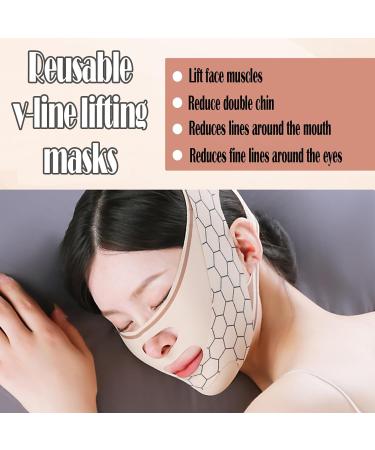 Adjustable Chin Strap for Women - Reusable V Line Mask Comfortable & Breathable Face Strap | International Shipping - Buy Online on GoSupps.com