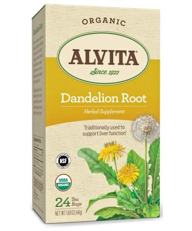 Alvita Tea Dandelion Root Organic, 24 ct