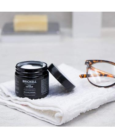 Brickell Men's Natural Scar Clearing Cream - Organic Formula for Men - 2 oz - Reduce Scars & Pigmentation - Scented - Buy Online on GoSupps.com