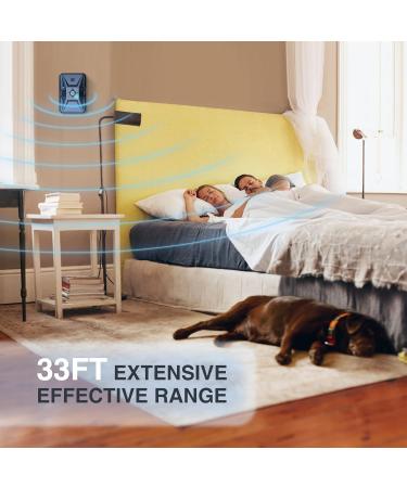 Buy Antibell for Dogs - Ultrasound Anti-Barking Device for Small Dogs | Effective Dog Barking Control (Blue) - Buy Online on GoSupps.com