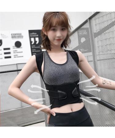 mdlian Adult Corrective Tape Corrective Back Artifact Hunchback Orthotics For Both Male And Female Adults (Color : D Size : 2XL) 2XL D