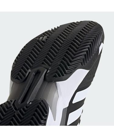 Buy Adidas Men's Courtjam Control Sneakers - 40 2/3 EU - Core Black/Cloud White/Grey Four | International Shipping Available - Buy Online on GoSupps.com