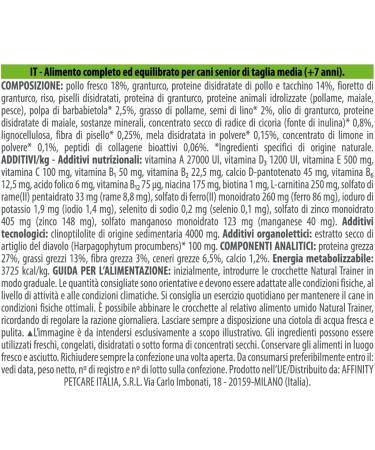 Natural Trainer Medium Maturity Mature Dog Food with Chicken - 12 kg - Buy Online on GoSupps.com