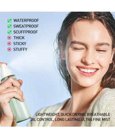 16-Hour Long-Lasting Makeup Setting Spray - Oil-Control Moisturizing Matte Finish - Mini 200ml Bottle Fast-Setting & Sweat-Resistant - Buy Online on GoSupps.com