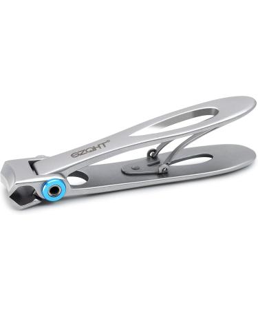 Robust Toenail Clippers for Thick Nails - Silver Nail Clippings Over 15mm Cheek Opening Ideal for Seniors & Men - Buy Online on GoSupps.com