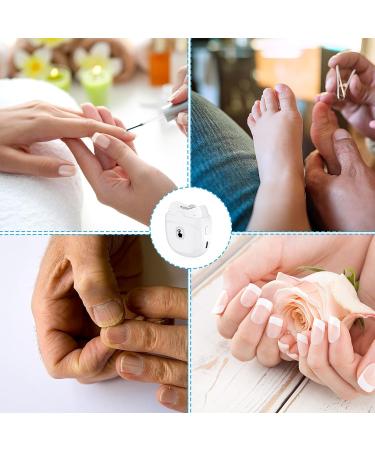 Funmo Electric Nail Clippers with Light | USB Rechargeable & Portable for Baby Kids Adults - Buy Online on GoSupps.com