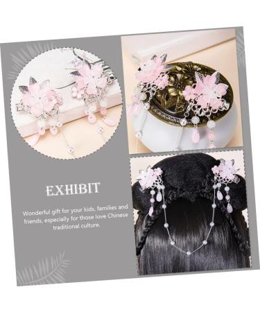 SKISUNO Children's Headgear Tassel Barrette Chinese Tassel Hair Clips Tassel Flower Hairpin Dangle Tassel Hair Clip Chinese Tassel Hairpin Tassel Flower Hair Clip Dangle Tassel Hairpin - Buy Online on GoSupps.com