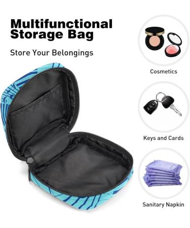 Multicolored Music-Piano Ladies Napkin Storage Bag | Portable Period Bag for Women Teens & Girls - Menstrual Cup & Tampon Organizer - Buy Online on GoSupps.com