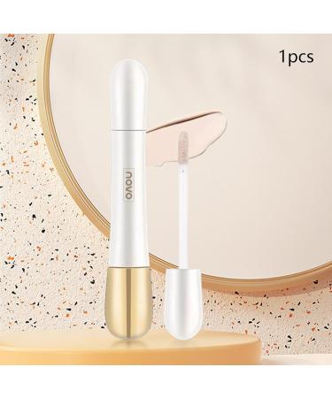 Amagogo 2 in 1 Foundation and Concealer Double Ended Makeup Stick for All Skin Types 7G Liquid Built in Brush Face Contours Stick bright skin - Buy Online on GoSupps.com