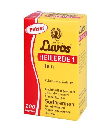 Luvos Healing Clay for Heartburn Relief - 200g Fine Powder | Natural Remedy | International Shipping - Buy Online on GoSupps.com