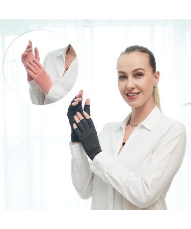 Arthritis Gloves for Women & Men – Lightweight Pain Relief for Carpal Tunnel & Tendonitis (Small Grey) | Shop Now - Buy Online on GoSupps.com