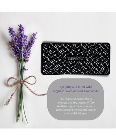 California Wellness Sleep Mask for Men and Women | Eye Mask for Airplane Travel | Adjustable Headband Blindfold in Blue Cotton | Includes Black Mask and Eye Pillow - Buy Online on GoSupps.com