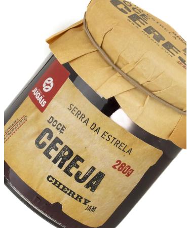 Confiture de cerises - Pot de 280g - Cerises sucr es et juteuses - Id ale pour les desserts et les petits d jeuners - Sans additifs artificiels - Produit gourmet portugaise - Buy Online on GoSupps.com