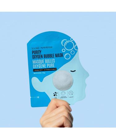 Soo AE Purity Oxygen Bubble Mask - 6 Count Deep Cleansing & Purifying Facial Mask for Radiant Skin - Buy Online on GoSupps.com