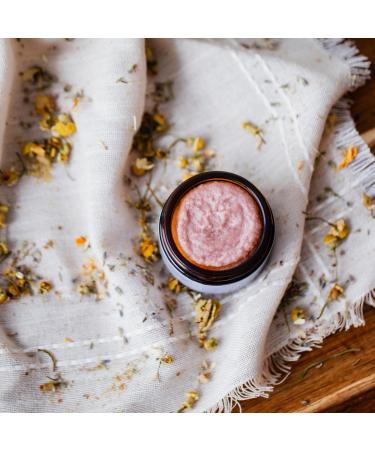 Emulsified Face Sugar Scrub, Organic squalane oil/Castor oil: infused Chamomile, Kokum Butter, Purple Clay, Colloidal Oatmeal, Manuka Honey-Gentle exfoliant: Dry/Sensitive/Acne-Prone (NURTURE) NUTURE - Buy Online on GoSupps.com