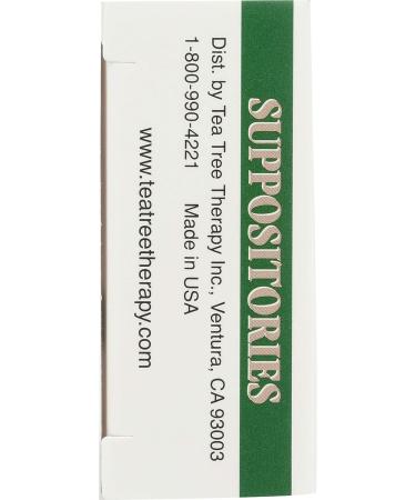 Tea Tree Therapy Suppository 2gm - 6pc Pack - Buy Online on GoSupps.com