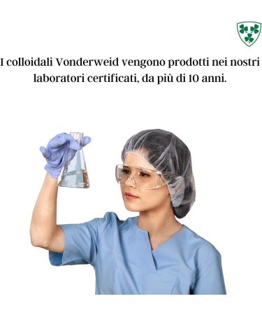  VONDERWEID Colloidal gold | Mono-atomic gold 20 PPM | Distilled water only and collodial gold | Italian protocol for 10 years | Gold spray in glass... (100 ml - PET (20 PPM)) - Buy Online on GoSupps.com