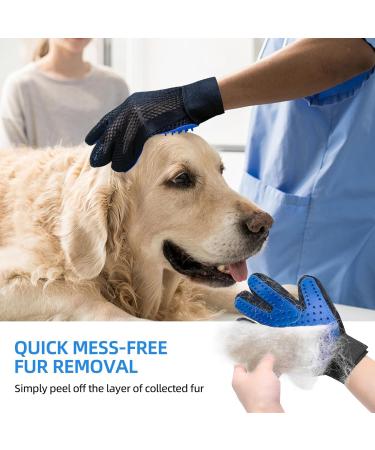 Pet Grooming Brush Kit Dematting Comb for Dogs & Cats - Set of 5 | Double Sided Comb for Small, Medium & Large Pets - Removes Knots & Tangled Hair | UK-Set 3 - Buy Online on GoSupps.com