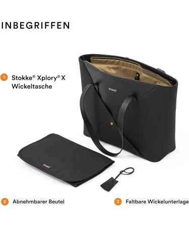 Stokke Xplory X Wrap Pocket - Versatile Shoulder Bag & Backpack UPF 50+ Water-Repellent Easy to Clean - Shop Now! - Buy Online on GoSupps.com