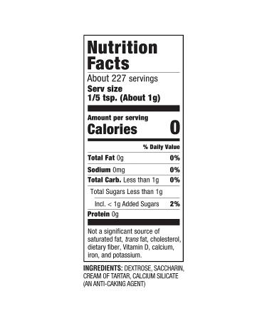 Sweet'N Low  8-Ounce Bulk Box (1 Pack) 8 Ounce (Pack of 1) - Buy Online on GoSupps.com