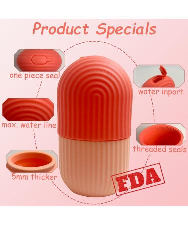 Keepaq Ice Scooter Face Massager - Reusable Silicone Ice Facial Scooters for Pore Reduction & Skin Care | B-Rosa - Buy Online on GoSupps.com