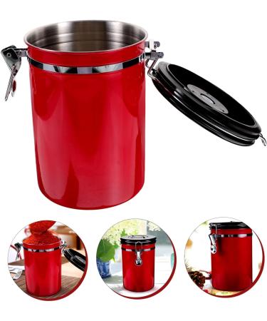 Zerodeko 1pcs Cereal Containers Latrge Capacity Airtight Tin Coffee Tins Cookie Tin Metal Tea Container Candy Tin Tea Containers Grain Canisters Snacks Container Sugar Tin Food Coffee Beans - Buy Online on GoSupps.com