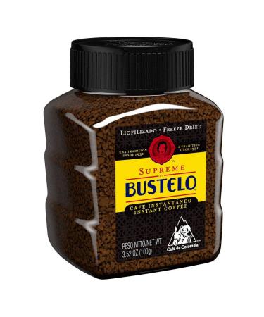 Buy Cafe Bustelo Supreme Instant Coffee 3.52 oz | Bold Flavor & Convenience - Buy Online on GoSupps.com