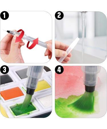 UPINS 12-Piece Watercolor Brush Pen Set - Paint Markers for Painting - Buy Online on GoSupps.com