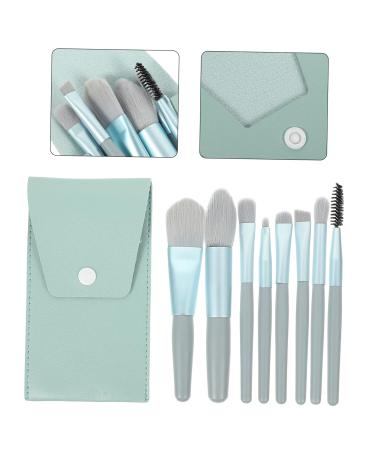 Beavorty 4 Sets Travel Makeup Brush - Blending Tools & Eyeshadow Essentials for Women - Portable Morandi PU Cosmetic Set - Buy Online on GoSupps.com