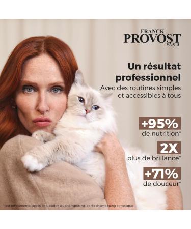 FRANCK PROVOST Expert Nutrition - Professional Shampoo - Rich Care Formula - Shea & Coconut Oil - Silicone & Colorant Free - Dry & Coarse Hair - Generous Size 500 ml - Buy Online on GoSupps.com