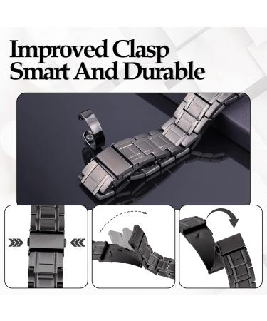 Jecanori 3X Ultra Strength Magnetic Bracelet for Men | Titanium Steel with 57 Magnets | Adjustable Wristband with Free Tool | Gift Box Included | G-grey - Buy Online on GoSupps.com