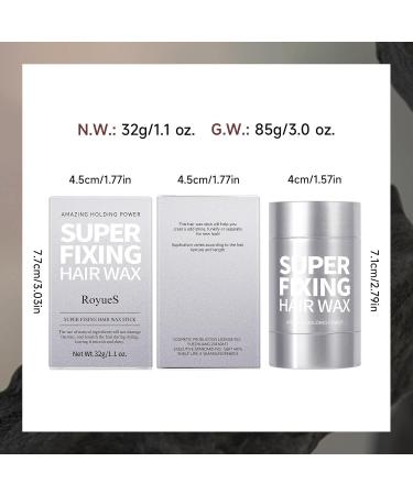 Flyaways Hair Stick Non-Greasy Flyaways Hair Stick - Finishing and Styling Hair Wax Fly Away Hair Tamer Stick and Wax Stick for Hair Wig Head Flyaways Control and Frizz - Buy Online on GoSupps.com