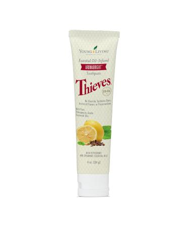 Thieves AromaBright Toothpaste by Young Living 4 Ounces 4 Ounce (Pack of 1)