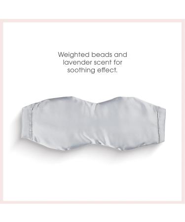 Conair Lavender-Scented Weighted Eye Mask for Sleep | Satin Eye Mask with Storage Pouch - Buy Online on GoSupps.com