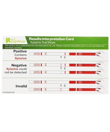 Rapid Response Xylazine Test Strips - Liquid/Powder (100 strips/box) - Buy Online on GoSupps.com