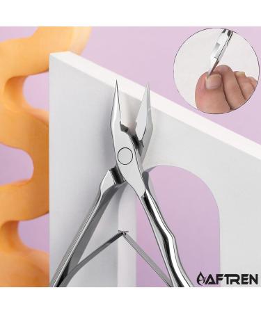 Professional nail nippers Soft Thin ingrown nails 16 mm blade Special pedicures Stainless steel Manual sharpening Curved - Buy Online on GoSupps.com
