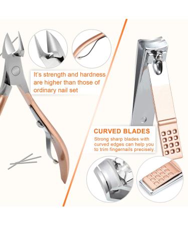 Beaute Secrets Stainless Steel Toenail/Fingernail Clipper/Nail Nipper Set  For Thick Nails, Professional Nail Cutter Set, Silver - Price in India, Buy  Beaute Secrets Stainless Steel Toenail/Fingernail Clipper/Nail Nipper Set  For Thick Nails,