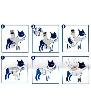 PETGARD Calming Vest for Dogs | Anxiety Control Coat for 6.8-11 kg (43-53 cm) | International Shipping - Buy Online on GoSupps.com
