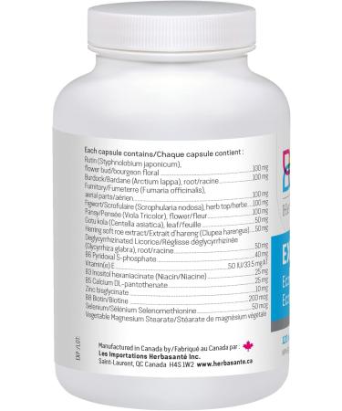 Alterra Execalm 120 caps for eczema psoriasis and itchy skin relief |Herbal Medicine to relieve symptoms of eczema psoriasis and pruritus | maintain immune function and healthy skin with Biotin Niacin Selenium Vitamin E B6 & Zinc |120 Caps Execalm Capsule - Buy Online on GoSupps.com