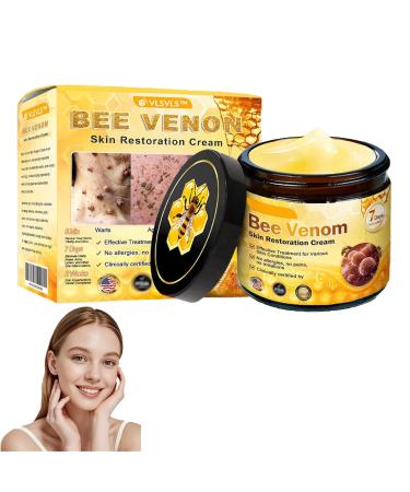 Bee Venom skin Treatment Cream Effectively Reducing Blemishes Advanced Firming & Wrinkle-Reducing cream Bee Venom skin Restoration Cream for All skin Types (1)