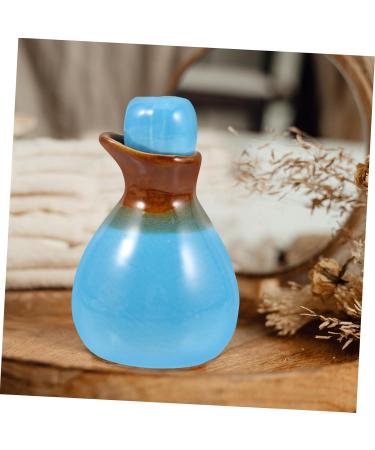 Minkissy 4-Piece Ceramic Essential Oils Spray Bottle Set | Amber Shoyu & Soy Sauce Accessories for Beauty Salons - Buy Online on GoSupps.com