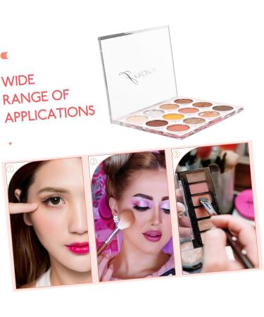 Healvian Eyeshadow Palette Eyeshadow Glitter Eye Shadow Makeup Palette Eyeshadow Holder Eye Makeup Powder 1 count (Pack of 1) As Shown - Buy Online on GoSupps.com