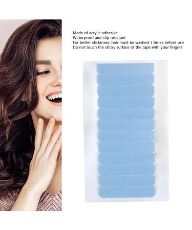 Buy 5 Sheets Hair Extension Tape Tabs - Double Sided Waterproof & Antislip Replacement Tapes for Professional Hair Styling - Buy Online on GoSupps.com
