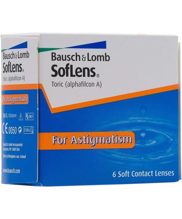 Buy Bausch + Lomb Soflens Toric Monthly Contact Lenses - 6 Pack Soft BC 8.5 mm Dia 14.5 -0.75 Cyl -4.75 Dioptria - International Shipping Available - Buy Online on GoSupps.com