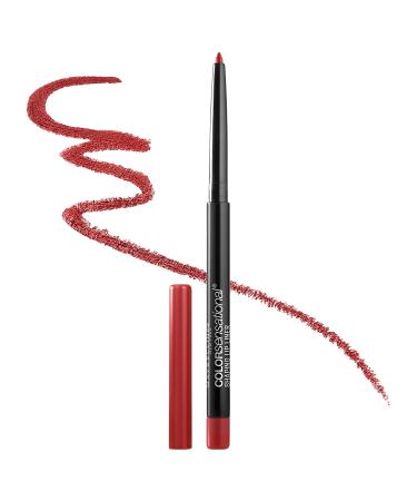 Maybelline Color Sensational Brick Red Lip Liner - Self-Sharpening Tip - 0.01 Ounce - Buy Online on GoSupps.com